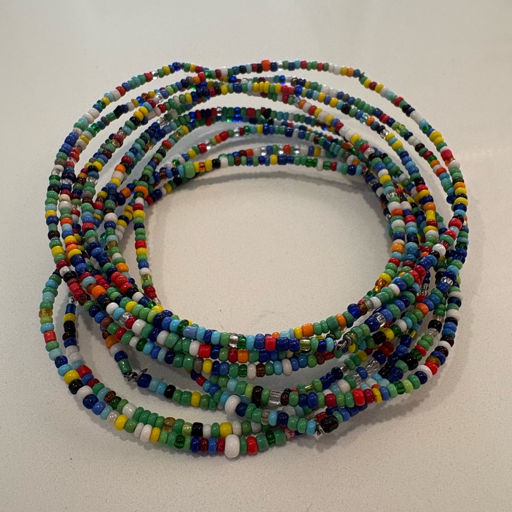 Set of 10 Beaded Bracelet Set
